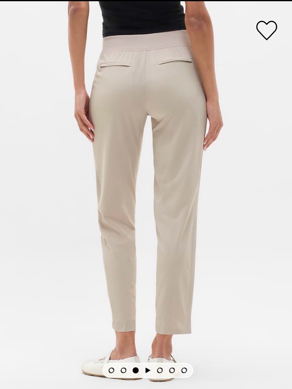 Athleta Brooklyn Ankle Pants size 6 - Picture 2 of 5